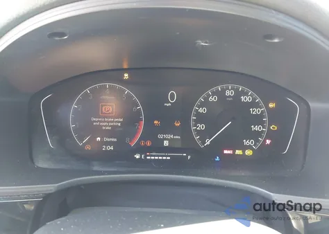 2024 Honda Civic Sport z USA, uszkodzony, nr VIN 2HGFE2F56RH515699